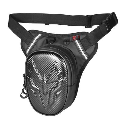 Waterproof Motorcycle Wasit Bag Drop Leg Bag Outdoor Casual Moto Bag Fanny Pack Motorbike Hard Shell Hip Belt Backpack