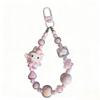 Sanrio Cartoon Phone Lanyard Keychain - Handmade Beaded Charm