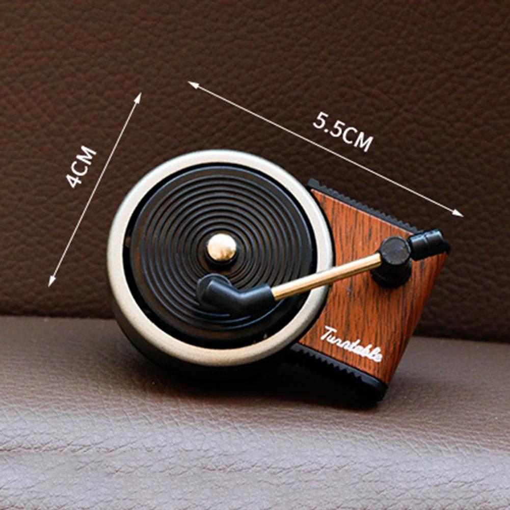Record Player Aromas Diffuser for Car Airs Outlet Automotive Air-outlet Fragrance Diffuser for Vehicle Car