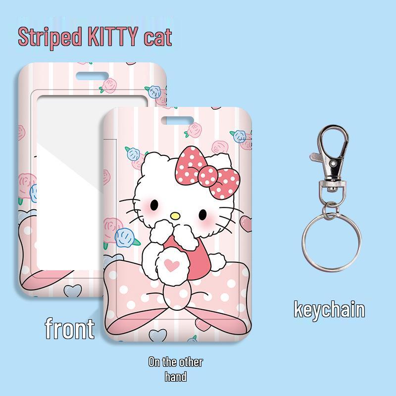 Sanrio Cartoon Student ID Card Holder - Cute Campus, Work, Bus, Subway, Meal Card Case
