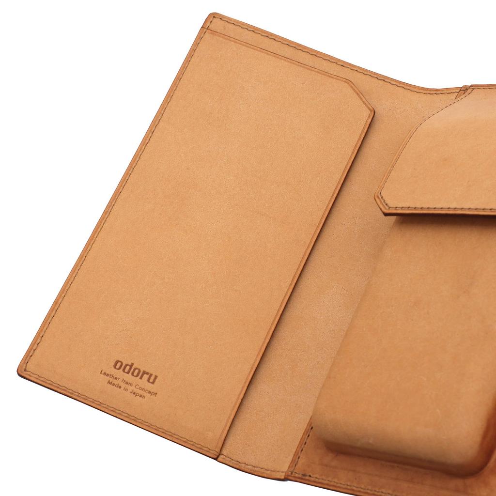 Linea Vasca Piórnik KAKUSHI na 4 ołówki x Wyprodukowano w Japonii 521 [Cesanta Naturale]