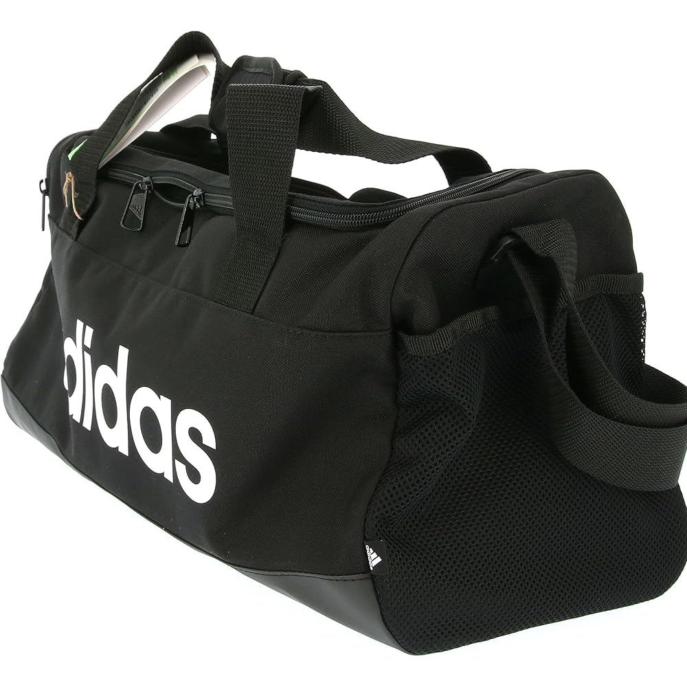 adidas Essentials Logo Duffle Bag 60202 Black/White (GN2034)