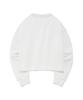 FALLETT Nostalgia Crop Sweatshirt White
