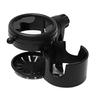 Universal Stroller Cup Holder Plastic Water Bottle Holders with Phone Storage Slot Suitable for Bikes Trolleys Wheelchair