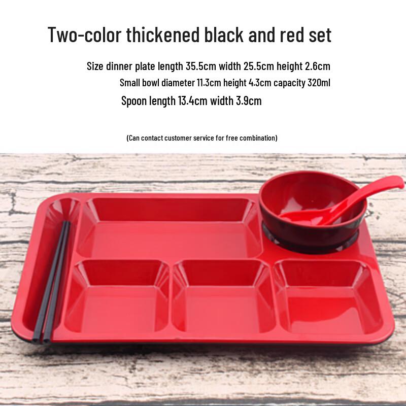 

Melamine Compartment Fast Food Tray