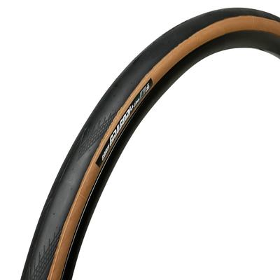 GORIX Road Bike Cross Clincher Tires Tires, 700x28c, Black/Skinwall, Lightweight, 120TPI, Semi-Slick, Gravel, Long-Ride, Bike, (Skinwall (LINE.A2),
