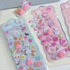 Cute 3D Squishy Butt DIY Diary Sparkly Girl Cell Phone 3D Reward Stickers of Stickers, Stickers, Decor, Decorations, (Set 2)