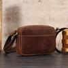 Bolsa Tiracolo Masculina Premium em Couro Crazy Horse