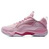 New LINING Sonic Boom EG 3.0 Women's Professional Badminton Shoes   Light Pink/Red AYZR004-1