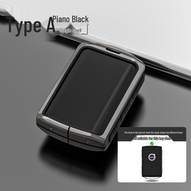 Volvo Key Cover for XC90, S90, XC40, XC60, S60 - Zinc Alloy Shell with Buckle