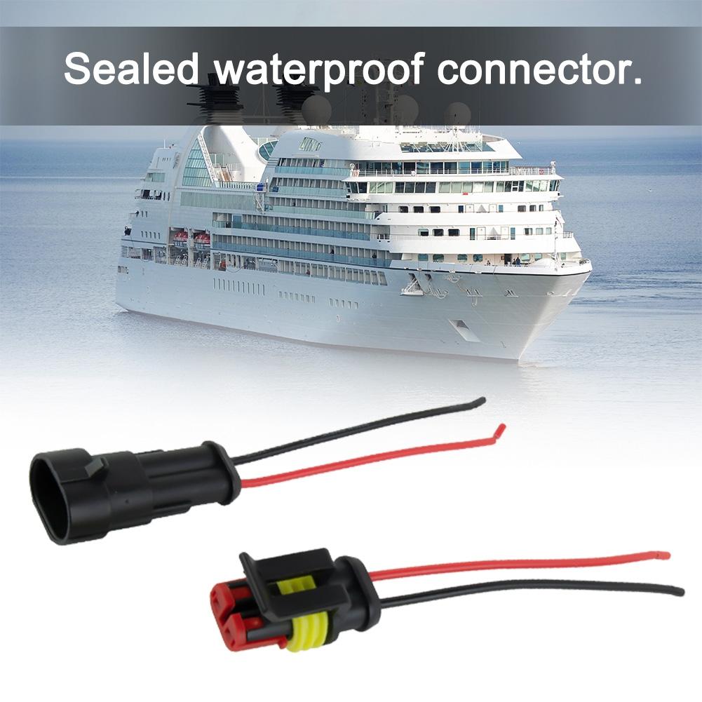 Sealed Waterproof Connector Perfect for Marine Vehicles and Motorboats