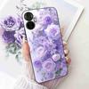 For Itel S18 Pro 6.6" Case Simple Style Pop Patterns Silicone TPU Black Cover Shockproof For ITEL S18 Pro S18pro Phone Cases