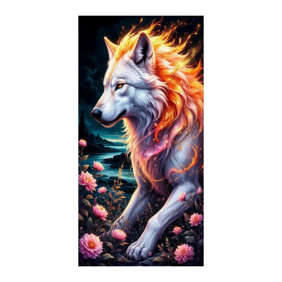 Drachenwolf Vogel Große Größe Diamantmalerei Neue Kollektion Tiere DIY Voll Quadratisch Rundbohrer Strassstickerei Mosaik Kreuzstich Sets
