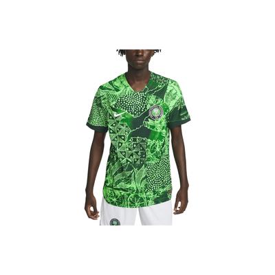 Nike Nigeria 2022/23 Maglia Gara Casa Verde Scintilla/Verde Pino/Bianco Uomo Streetwear DN0631-329