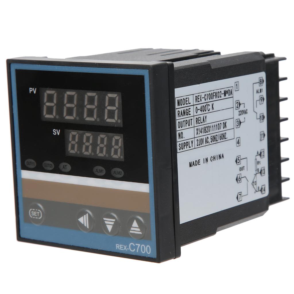 BERM PID Thermostat Digital Display Temperature Controller Switch 220V REXC700FK02M X DA