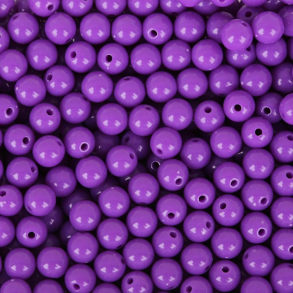 Spring Color Acrylic Beads for Children's DIY Projects