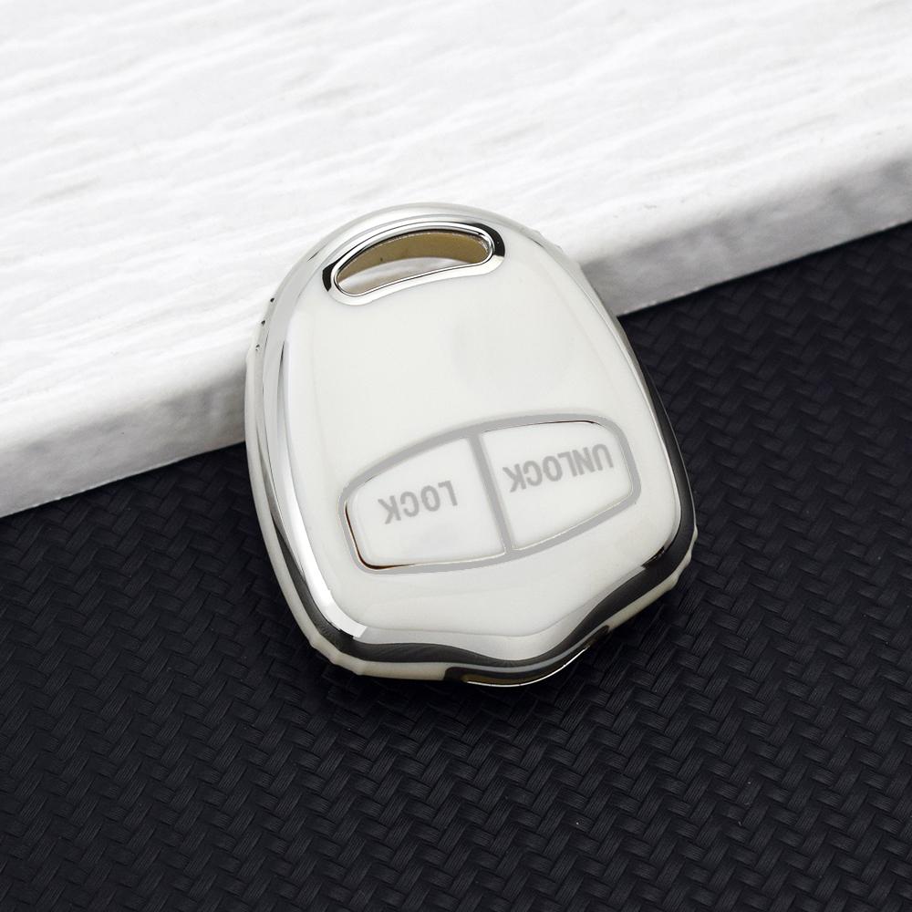 2/3 Buttons Car Key Case Cover for Mitsubishi ASX Mirage Montero Shogun L200 Colt Outlander Pajero Lancer EX Key Fob Accessory