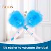 360-Degree Rotating Electric Duster Brush Battery Powered Quick Cleaning Super Absorbent Washable Dust Collector Wireless Cleaning Brush