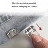 New Clothing Clips for Trouser Leg Shortening Invisible Fixing No Sew Hidden Hem Prevent Dragging Window Screen Fixing Buckles