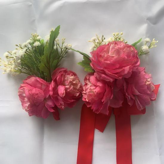 Элегантный набор бутоньерок для свадьбы и выпускного – Цветок на запястье для церемонии и фотосессии