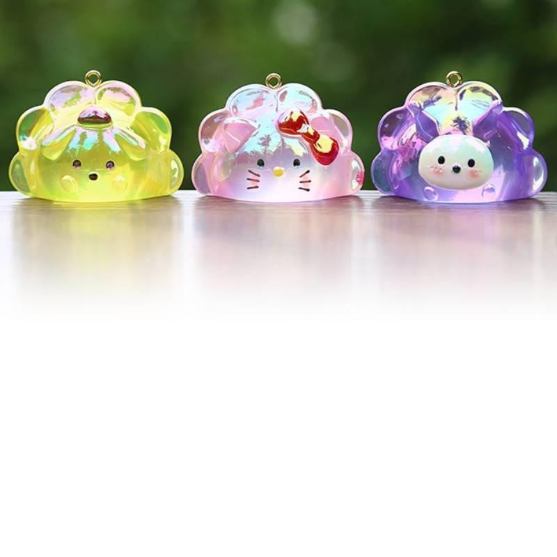 Adorable Pat-chan Dog Figurine Resin Model For Desktop And Car Decoration