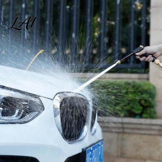 Car Water Sprayer Jet Nozzle Power Washer for Garden Hose Pressure Wand with 3 Adjustable High Hose Nozzle Washing Patio Outdoor Cleaning