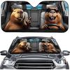 Purple Eyelash Front Sun Shade Windshield for Car Cute Windshield Sunshade Foldable UV Ray Reflector Front Window Sun Shade Visor Shield Cover,Keeps
