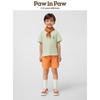 PawinPaw Cartoon Bear Kids' Round Neck T-Shirt