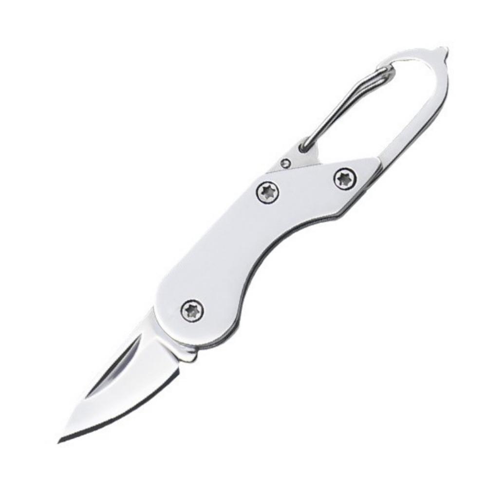 Sharp Outdoor Folding Cutter High Hardness Mini Pocket Cutter Portable Sharp Cutter Paper Cutter серебряный