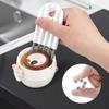 Multi Functional Gap Cleaning Brush, Cup Lid Groove Dedicated Soft Bristle Brush, Household Kitchen No Dead Corner Cleaning Tool