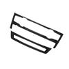 Car Real Carbon Fiber Air Condition Panel Cover For BMW X5 X6 E70 E71 2008-2013