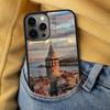 Turkey Istanbul Sceneary Building Soft Phone Case for iPhone 17 Air 16e Pro max 15 Pro 13 14 Plus 11 12 MagSafe Magnetic Coque