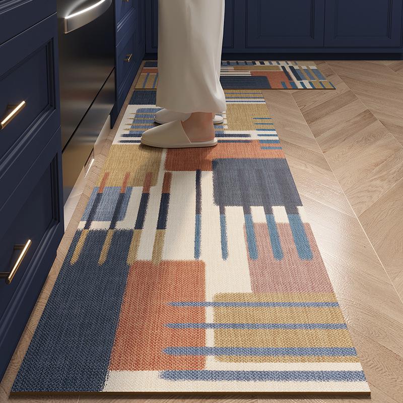 American Retro Diatomaceous Earth Kitchen Floor Mat – Quick-Drying, Water-Absorbent, Stain-Resistant, Non-Slip Mat