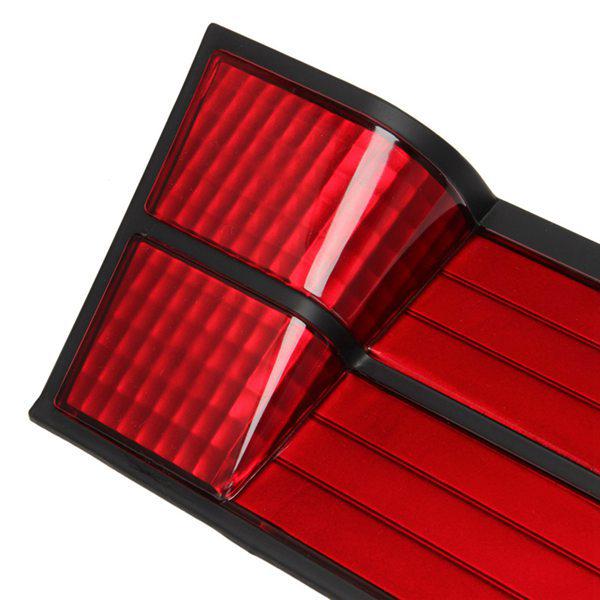 BMW 5er Reihe E34 Halter für hinteres Kennzeichen - Rot (1 Paar)