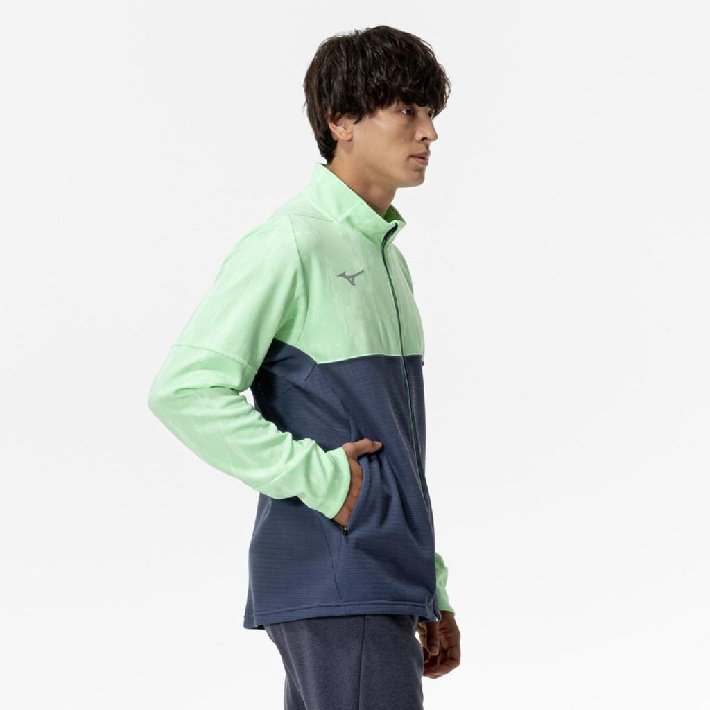 Mizuno Training Wear Stretch Neo Mint Warm-Up Jacket, Jersey, 32MCC005,