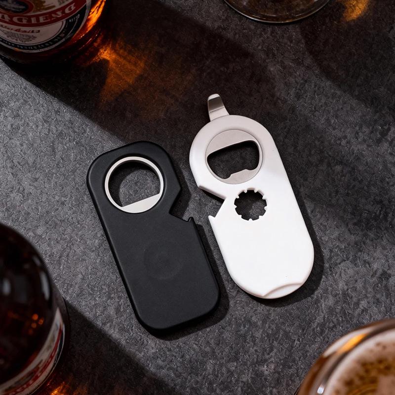 Magnetic Multifunctional Bottle Opener & Refrigerator Magnet - Beer and Wine Gadget