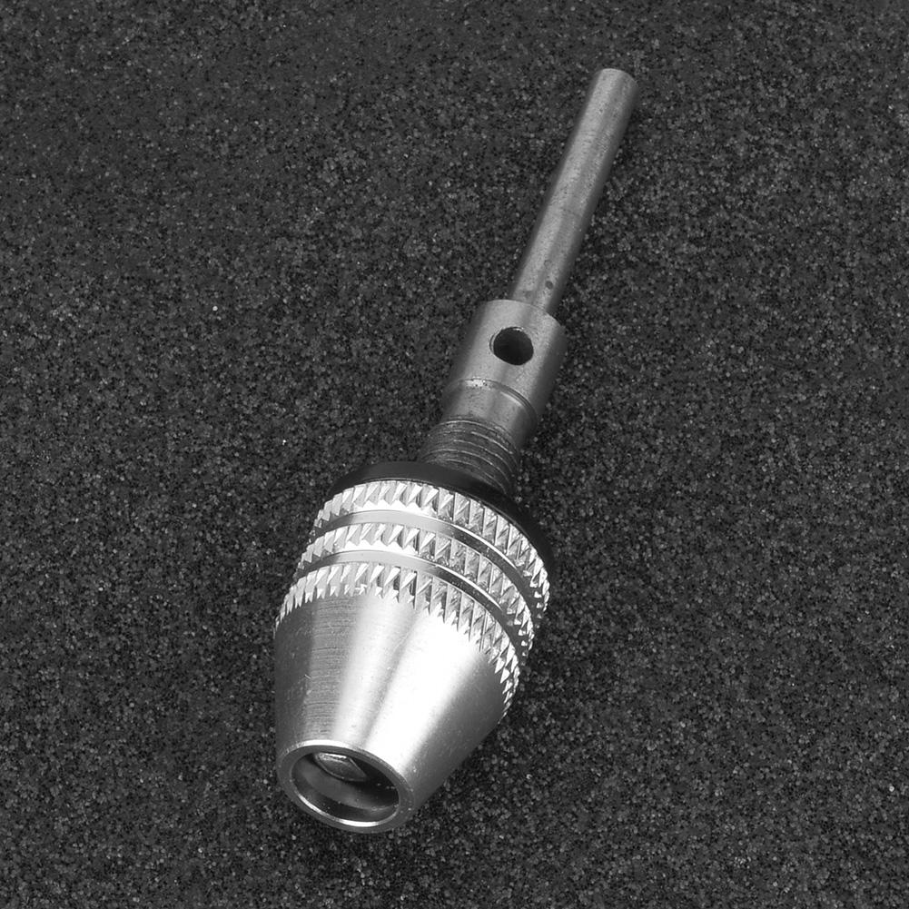 0.3 3.4mm Keyless Drill Chuck 2.35mm Round Shank Quick Change Adapter Converter