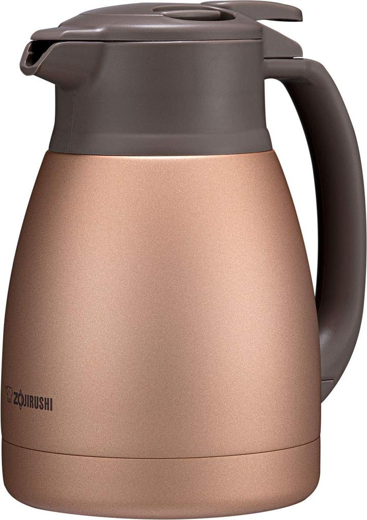 Zojirushi Thermos Stainless Steel Wide Mouth Stainless Steel Vacuum Heat and Cold Matte Pot, 1.0L, Tabletop, (Approx. 6.5cm), Double-Walled Flask,
