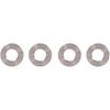 Compatible with Ducati Streetfighter V4 848 1098 Scrambler 400 800 1100 Motorcycle Titanium Alloy Front Brake Caliper Spacers Kit Accessorie(Silver)