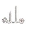 Golden 304 Stainless Steel Phillips Flat Head Self-Tapping Wood Screws - M3/M4/M5