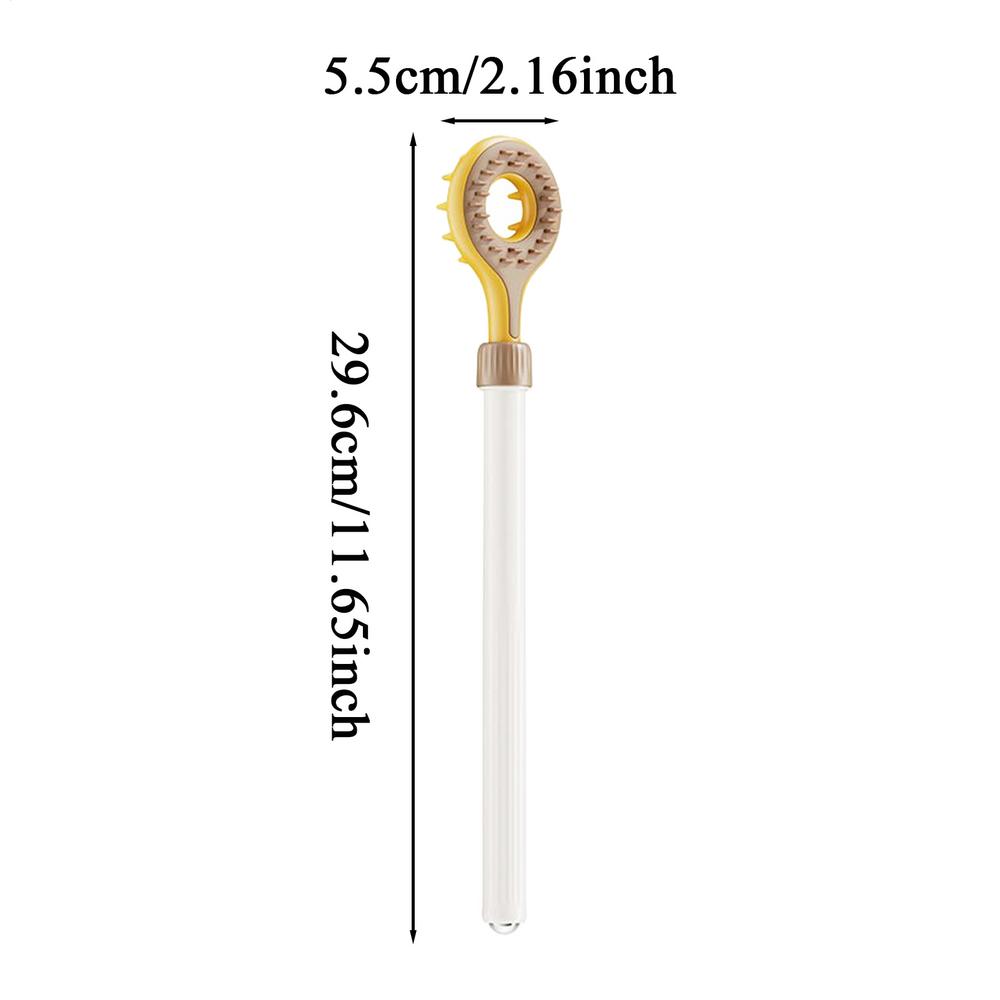 Back Scratcher Extendable Double Sided Scrubber Brush Retractable Scratching Tool For Shower Neck Head Family Pets Friends Men