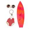 Doll Apparel Beaded Shades for 17 Cm Dolls Fun Dress Theme Accessory Mini Polka Dot Swim Set