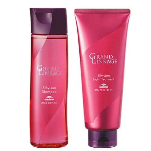 

Milbon Grand Linkage Silky Luxe Шампунь 200 мл + Набор для лечения 200 г