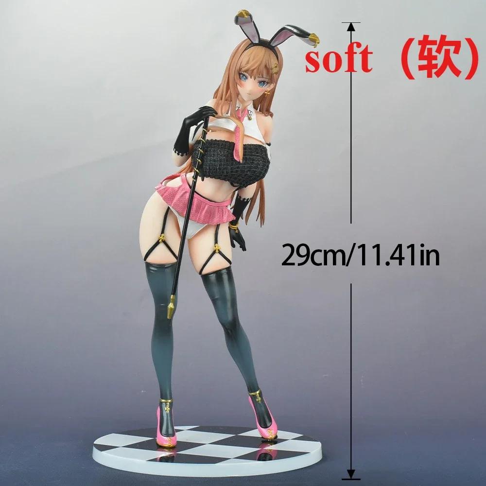 MX Anime Star-Moon Bel /Uss North Carolinal/Gal Bunny PVC Action Figure Sexy Figures Native 18 + for Adult Colection Gift Toys