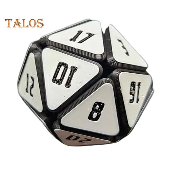 

Squishable D20 Fidget Dice Портативные дорожные 3D-напечатанные игральные кости Сенсорная игрушка Многосторонние игральные кости Реквизит для взрослых Семейная вечеринка Настольная игра Реквизит