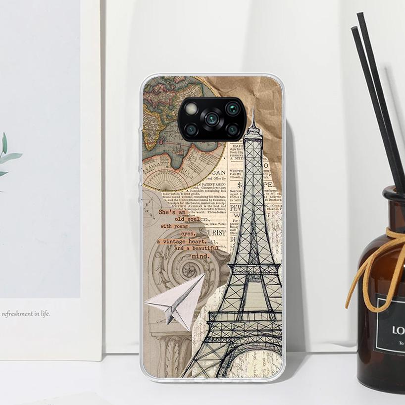 

World Map Travel Plans Phone Case For Xiaomi Poco X7 X6 X5 M7 M8 Pro F7 Ultra Redmi 15C 15 13C 13 12C 12 10 10C 10A Art Fundas P Redmi 10C