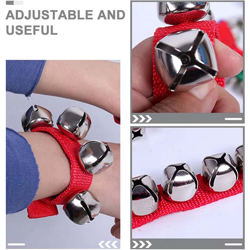 2 peças/conjunto Brinquedo Instrumentos Musicais Coloridos Sino de Pulso Adequado para Iniciantes Iluminação Musical Lazer Entretenimento Adereços TMZ