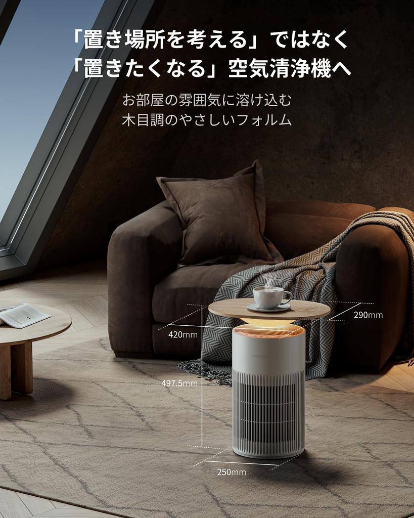 roles in SwitchBot Air Purifier Table Deodorization Wireless Charging SwitchBot 25 Tatami Energy Large Air 360 Degrees All Dust HEPA Odor Timer Mood