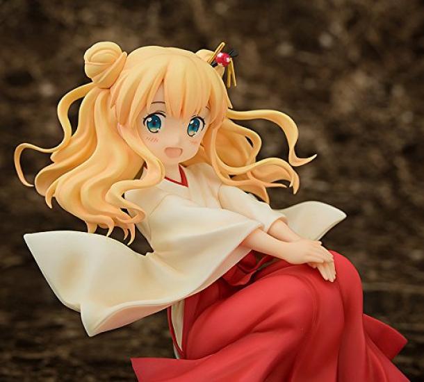 Kin-iro Mosaic Pretty Days Alice Cartalet Shrine Maiden Style 18 Scale ABS & PVC Painted Complete Figure