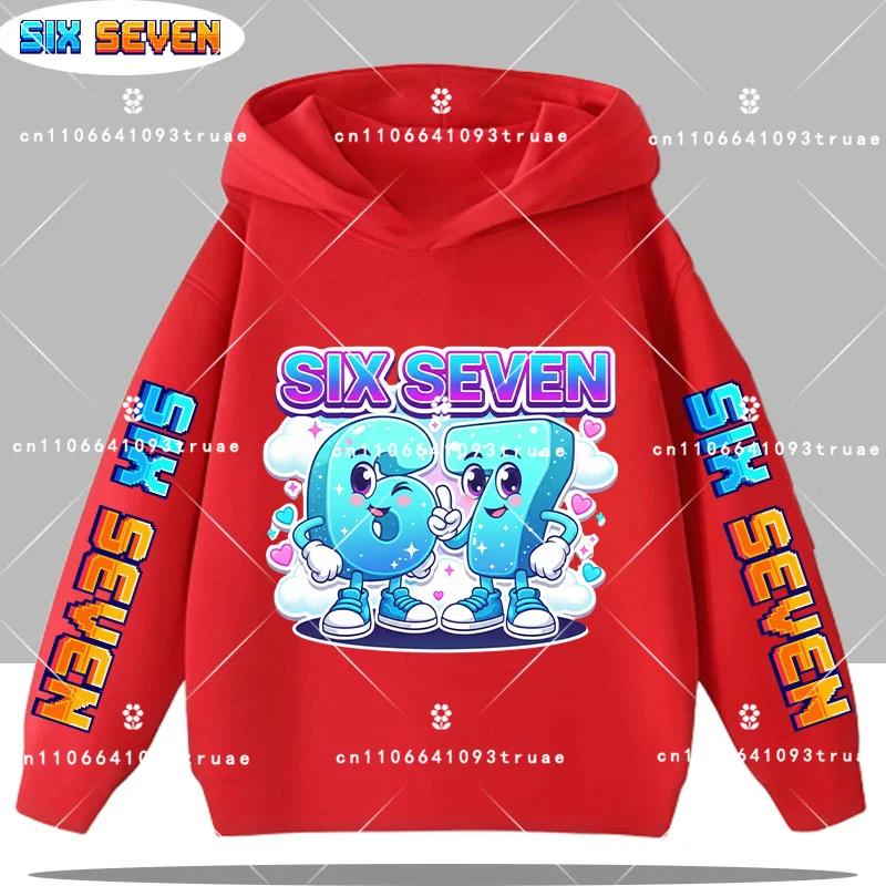 

Bruh 67 Six Seven Funny Brainrot Meme Children s Hoodie Boys Girl Hooded Pullover Hiphop Streetwear Soft Casual Warm Sweatshirt 100